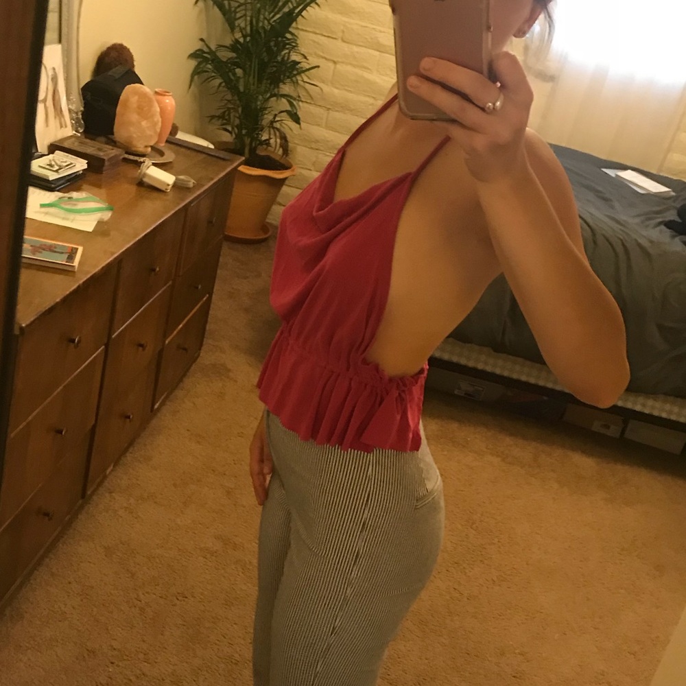 Urban Outfitters Backless Halter Top